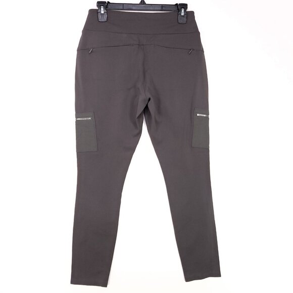 Athleta Pants Women 10 Wander Stash Skinny Pant Cargo Pockets Athletic Fit Green - Picture 2 of 12